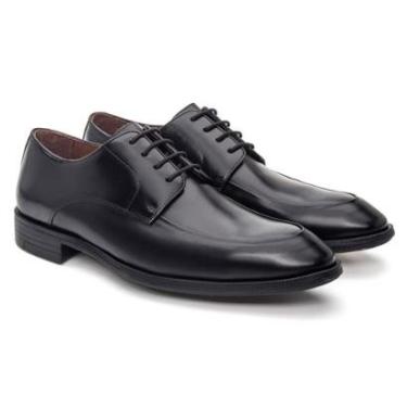 Imagem de Sapato Social Masculino Milano Couro Cadarços-Masculino