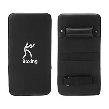 Imagem de Taekwondo Kick Pad Boxing Couro PU MMA Muay Thai Arte Marcial Kickboxing Soco Leve com Bandagem Ajustável