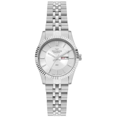 Imagem de Relógio Technos Feminino Automatico Prata - 6t51aa/1k