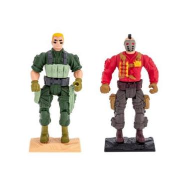 Imagem de White Billy x Gladios - SOS Commandos - Cartela com 2 Figuras e Acessórios - Gulliver