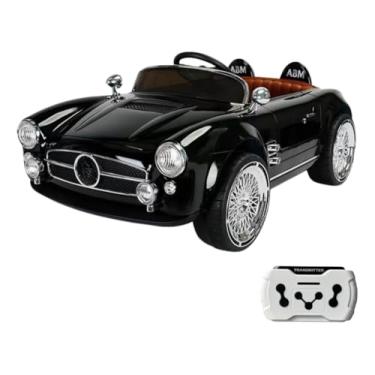 Imagem de MINI CARRO ELÉTRICO RETRÔ 12V PRETO - BW321PT