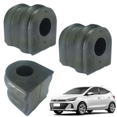 Imagem de Kit 2 Bucha Da Barra Estabilizadora Dianteira HB20 2012 2013 2014 2015 2016 2017 2018 2019 2020 2021 2022 2023 2024 - GP0400, MB8002, 54813 1S000