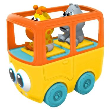 Imagem de Brinquedo Baby Land Fofilhotes Ônibus - Cardoso Toys