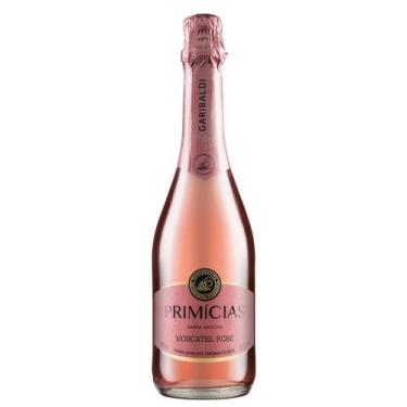 Imagem de Espumante Garibaldi Primícias Moscatel Rosé 660ml
