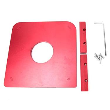 Imagem de Modelo de gabarito de canto redondo, liga de alumínio premium, ferramenta de marcenaria gravada em CNC com raio R5 R10 R20 R30 para fabricação de móveis de painel de mesa (Sem faca de corte)