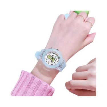 Imagem de Relógio De Pulso Infantil LED Com Padrão De Princesa Congelada Para Me