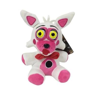 Imagem de Brinquedos De Pelúcia FNAF De 18cm Kawaii Freddy Foxy Bonnie Bear Ribb