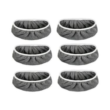 Imagem de Panos De Microfibra Reutilizáveis E Laváveis Para Mop Swiffer, Limpeza