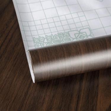 Imagem de TOTIO Papel de parede de madeira escura US-80-SHT-2