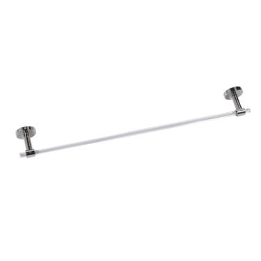 Imagem de FTVOGUE Suporte de Toalha Haste Minimalista Luz Luxo Acrílico Fixado na Parede Barra Toalha para Banheiro Com Ferramenta Instalação para Casa Hotel Apartamento (60cm)