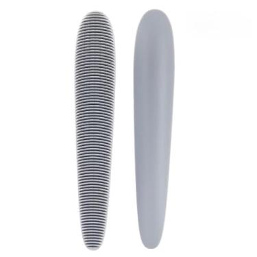 Imagem de Pente de cuidados inspirados na língua de gato para cuidados diários suaves e massagem relaxante para gatos em cinza