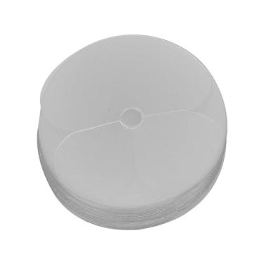 Imagem de Naroote Almofadas Protetoras de Proteção Térmica para Extensão de Cabelo para Fácil Extensão de Cabelo, 50 Peças de Ferramenta de Extensão de para Isolamento Térmico e Proteção do Couro Cabeludo, Protetores de Branco para Todos Os Amantes de Extensão de