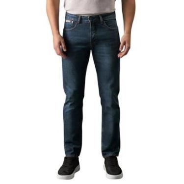 Imagem de Calça Jeans Calvin Klein 5 Pockets Marinho Masculino.-Masculino