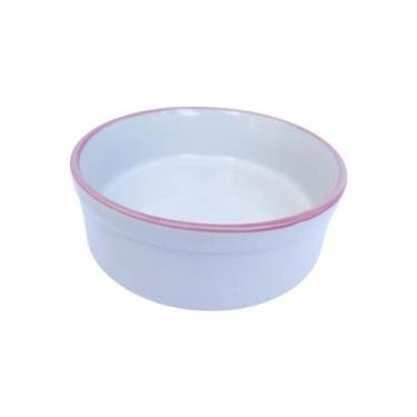 Imagem de Tigela Porcelana Comedouro Bebedouro Pequeno Cachorro Gatos - Ô Bichim