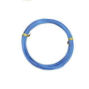 Imagem de Fio versátil para fabricação de joias de alumínio de 2 mm, multicolorido, rolo de 5 m (16,4 pés) para embrulho de arame, escultura, fabricação de modelos, design floral e projetos de artesanato (cor