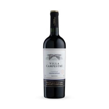 Imagem de Vinho Tinto Seco Castas Francesas Villa Campestre 750ml