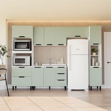 Imagem de Cozinha Modulada 5 Pecas sem Tampo Maeena Politorno