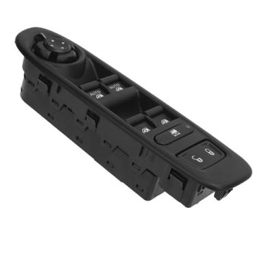 Imagem de Jiawu Lado do Motorista Adequado para Interruptor de Janela Elétrica Mestre, Durável, Abs, Interruptor de Controle de Janela Elétrica para de Carro