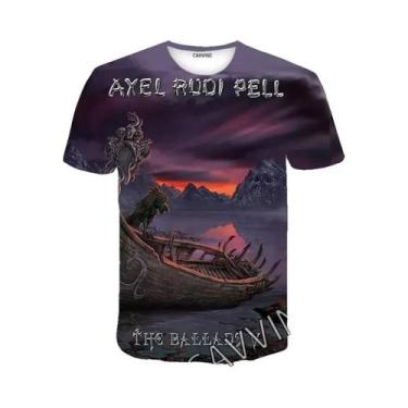 Imagem de Camiseta Masculina De Verão 3D Hip-Hop Casual Respirável Estilo Haraju