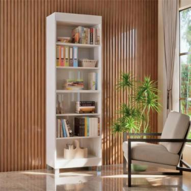 Imagem de Armário Multiuso Estante Livreiro Versati para Escritório Quarto Sala 