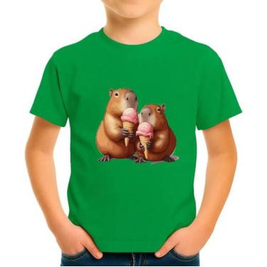 Imagem de Camiseta Camisa Blusa Infantil Juvenil Para Menino Menina 100% Algodão
