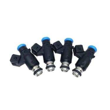Imagem de Bocal injetor de combustível de 1/4 peças, compatível com Chevy Tornado Montana Corsa Meriva 1,6L 1,8L 4 furos 93397803 (4 peças)