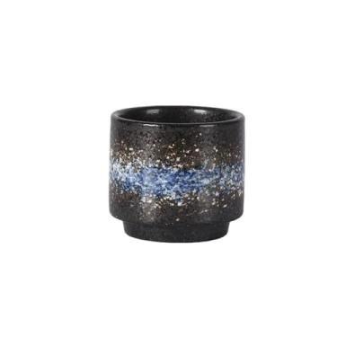 Imagem de Xícara pequena de cerâmica moderna chá da tarde cozinha sushi comercial leite café caneca retrô 200ml utensílios para bebidas