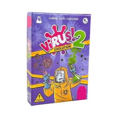 Imagem de Jogo De Tabuleiro Espanhol Inglês Virus 1 2 3, Jogo Divertido Para Fes