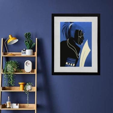 Imagem de Quadros Orixá Ogum Guerreiro - 60X48Cm