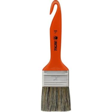 Imagem de Kit de Trinchas de Pintura, Pincéis Tigre, 695, Média, Cerda Gris, 2 polegadas, Pacote com 12