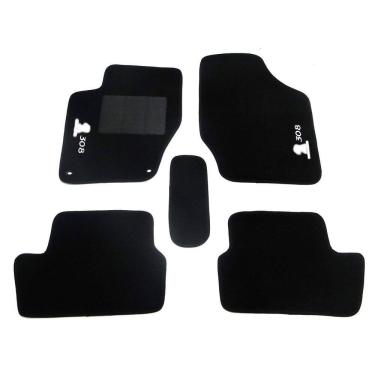 Imagem de Jogo De Tapete Automotivo P 308 Carpete Base Pinada