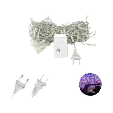 Imagem de Cortina De Luzes LED De Natal E Casamento Para Exterior 5M, Guirlanda 