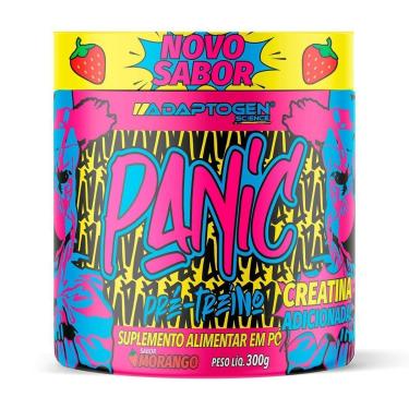 Imagem de Panic Pré-Treino - 300g Morango - Adaptogen-Masculino