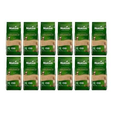 Imagem de Açúcar Orgânico Demerara Native 1kg - Kit Com 12un