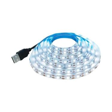 Imagem de Fita De LED Flexível Branco Quente/Branco 5V USB Para Iluminação De TV