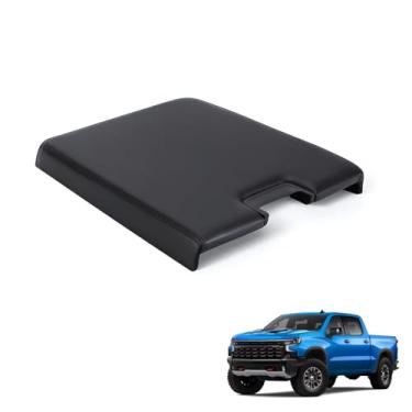 Imagem de WODHMIEY Kit de tampa de apoio de braço de console central de couro compatível com Chevy Avalanches Silverados Suburbans, Tahoes Sierras Yukons 1500-2500 Center XL 07-13 924835, 20864151
