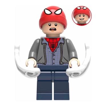 Imagem de Boneco Blocos De Montar Peter Parker Homem Aranha