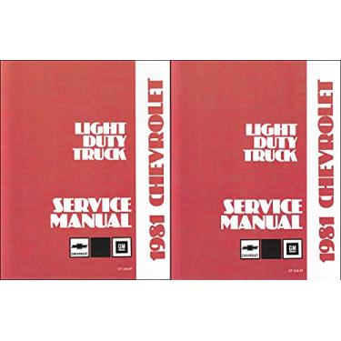 Imagem de 1981 CHEVY TRUCK & PICKUP C/K 10-30 Series REPAIR SHOP And MAINTENANCE MANUAL Includes Cheyenne, Custom, Deluxe, Scottsdale, Silverado, Crew Cab, G10 Extended Van