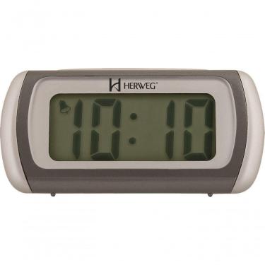 Imagem de Relógio De Cabeceira Despertador Digital 2916 Herweg Cinza