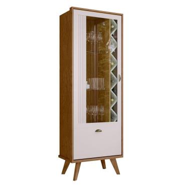 Imagem de Cristaleira Aline Off White e Ypê