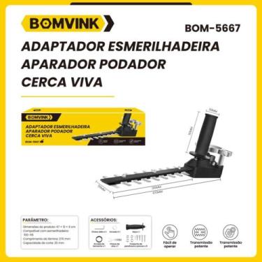 Imagem de Adaptador esmeriliadeira aparador podador de cerca viva - BOMVINK