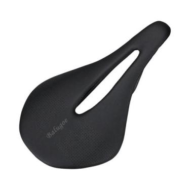 Imagem de Selim De Bicicleta De Estrada E Montanha Em Couro PU Carbono Respiráve