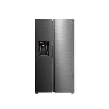 Imagem de Geladeira Side by Side Midea 570L Inox Dispenser Água e Gelo Inverter MDRS761MYD461