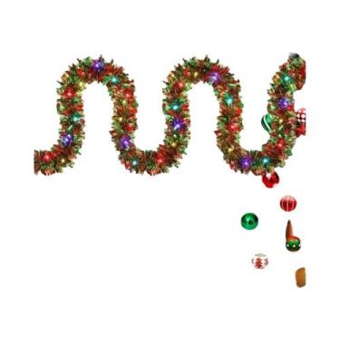 Imagem de Luzes De Fada LED Coloridas Com 20/50 Lâmpadas, Operadas a Bateria, Gu