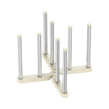 Imagem de Organizador De Sacolas Metálico Retrátil E Dobrável Para Cozinha, Supo