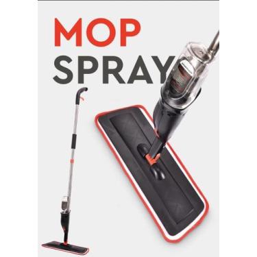 Imagem de Mop Spray Com Reservatório Vassoura Rodo Vassoura Esfregão Rodo Mágico