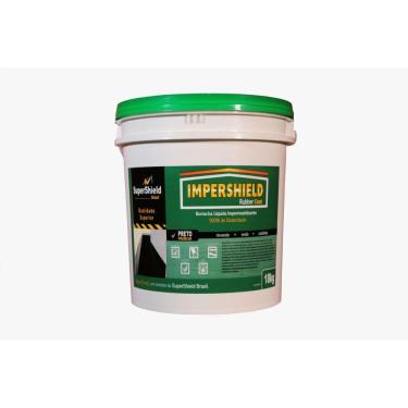 Imagem de Borracha Líquida Impermeabilizante - Impershield Rubber Coat Preto 18 Kg