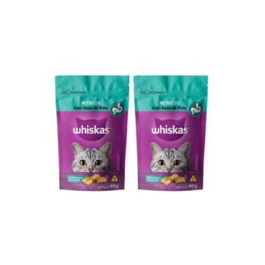 Imagem de Petisco Whiskas Temptations Anti Bola de Pelo para Gatos Adultos 40g Q