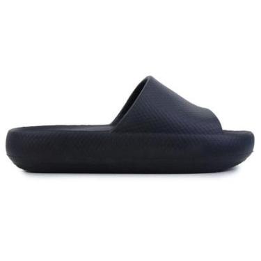 Imagem de Chinelo Slide Plataforma Feminino Sua Cia Nuvem Preto - 8231-Feminino