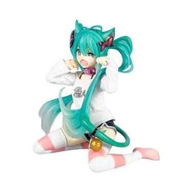 Imagem de Figura Kawaii Hatsune Miku Cinnamoroll 11-20CM Modelos Colecionáveis D